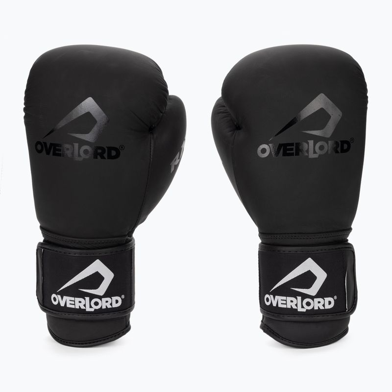 Mănuși de box Overlord Rage negru 100004-BK/10OZ