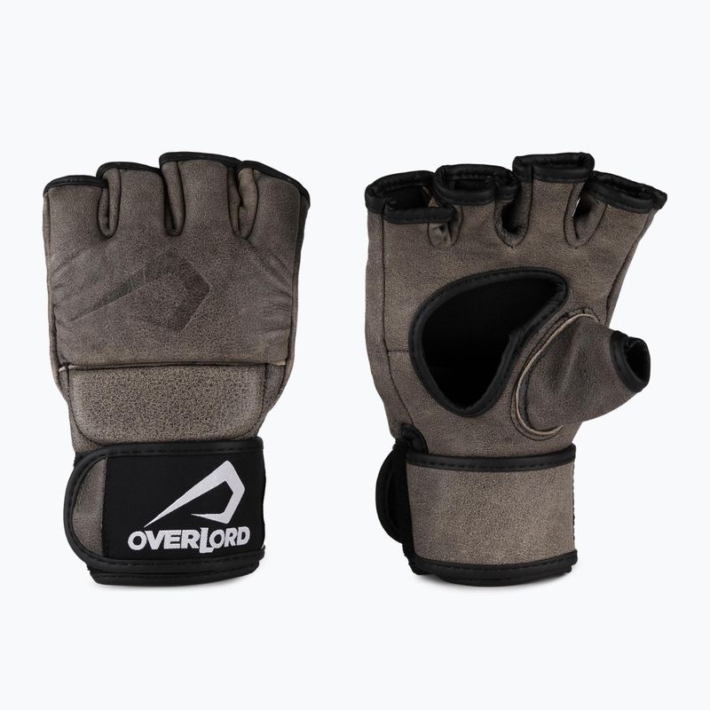 Overlord Old School MMA mănuși de grappling maro 101002-BR/S