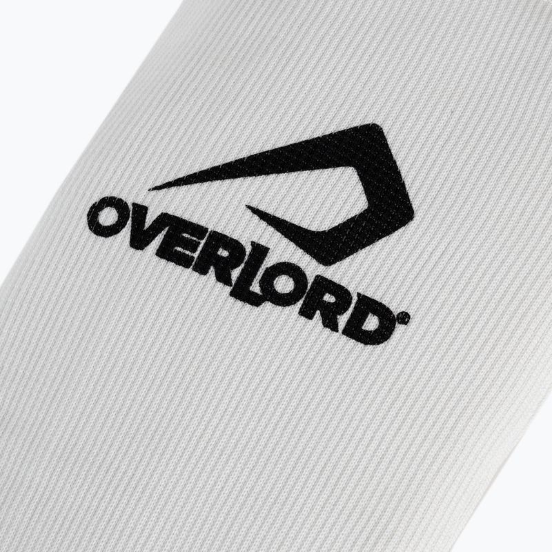 Overlord Protectori elastici pentru tibie alb 301001-W 4