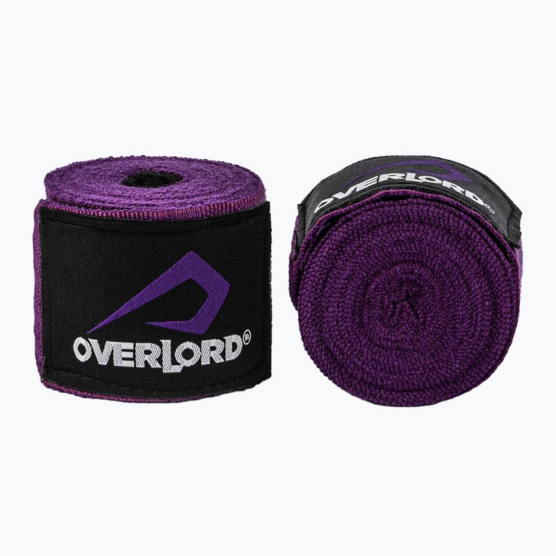 Bandaje de box Overlord elastic 400 cm violet 2