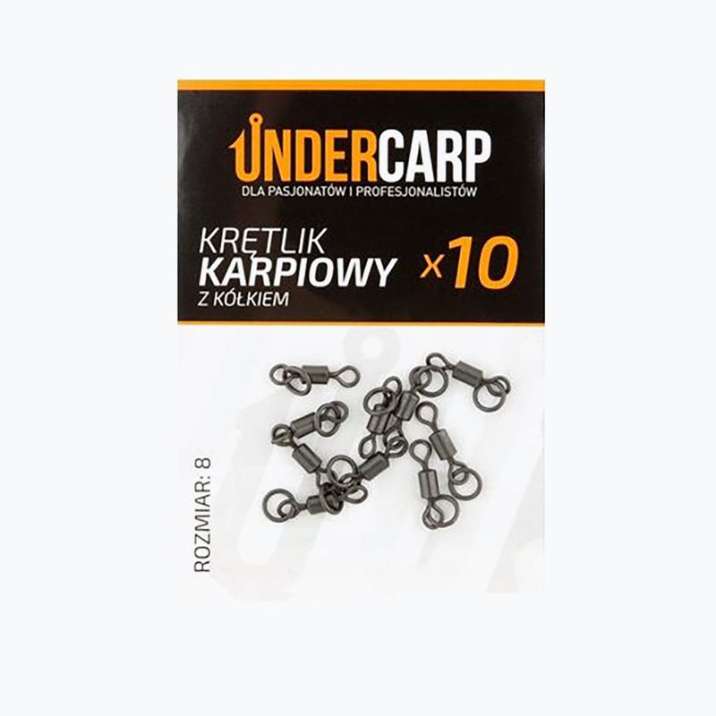 UNDERCARP crap pivotant UNDERCARP cu inel de eliberare rapidă negru UC54