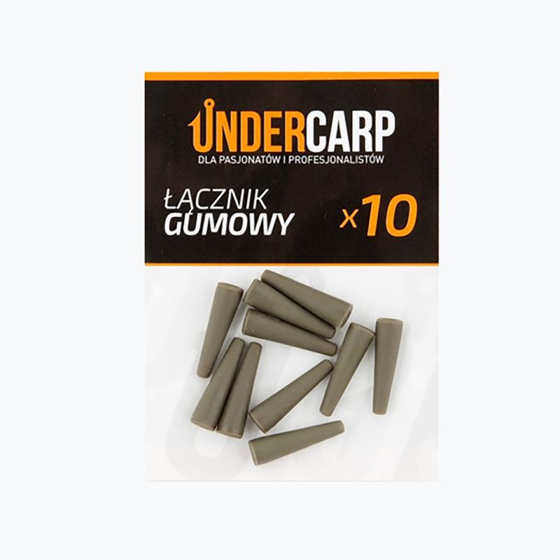 Conector pentru clemă de siguranță UNDERCARP cauciuc verde UC150