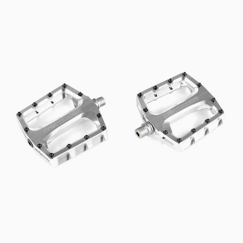 Pedale pentru bicicletă Dartmoor Thunder mirror silver