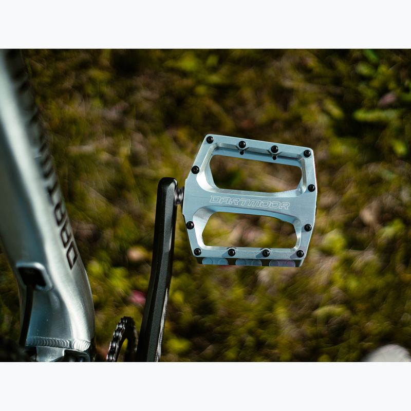 Pedale pentru bicicletă Dartmoor Thunder mirror silver 3