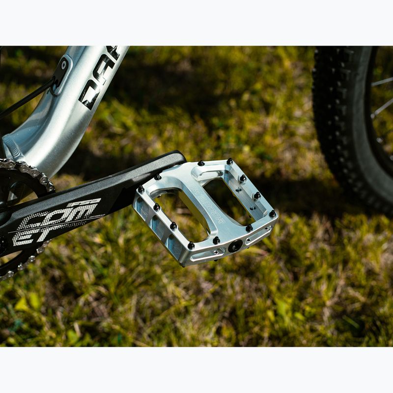 Pedale pentru bicicletă Dartmoor Thunder mirror silver 4
