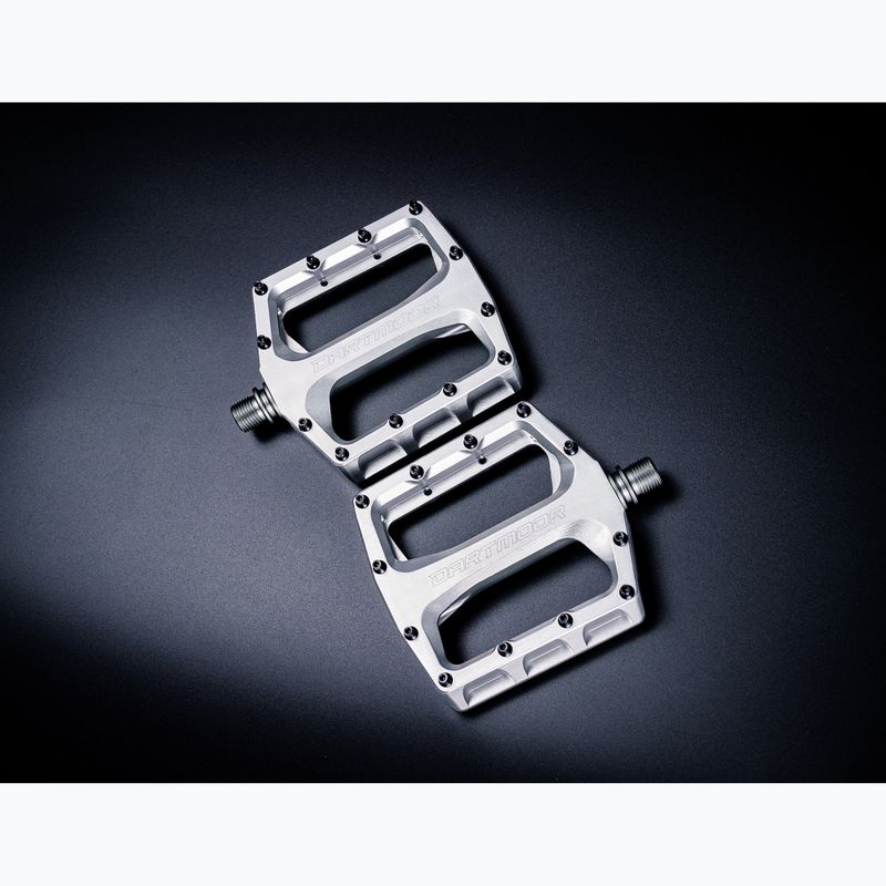 Pedale pentru bicicletă Dartmoor Thunder mirror silver 5