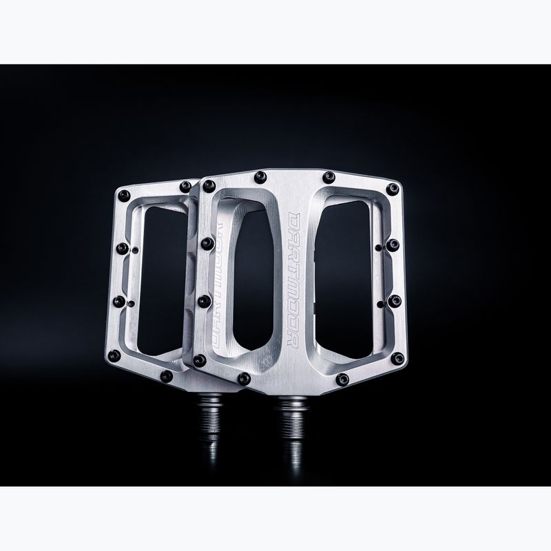 Pedale pentru bicicletă Dartmoor Thunder mirror silver 8