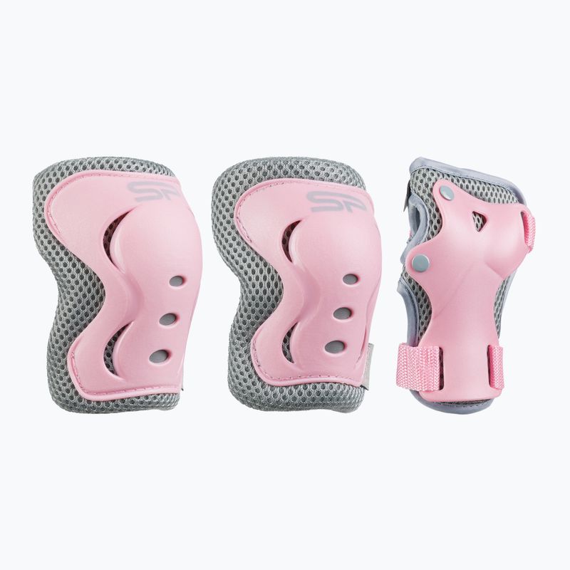 Spokey Shield set de tampoane pentru copii roz 940924