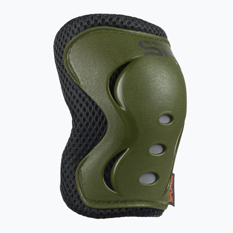 Spokey Shield set de tampoane pentru copii verde 940933 2