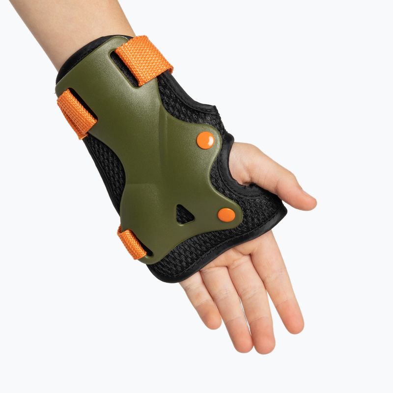 Spokey Shield set de tampoane pentru copii verde 940933 9