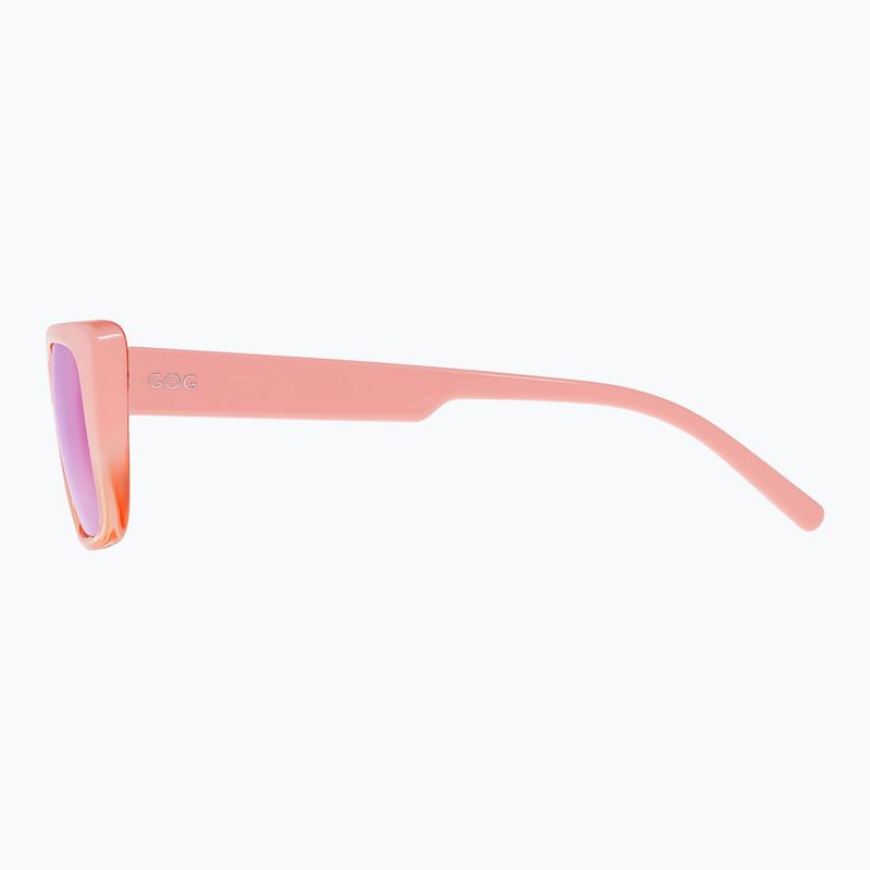 Ochelari de soare GOG Vesper dusty pink/purple mirror 4