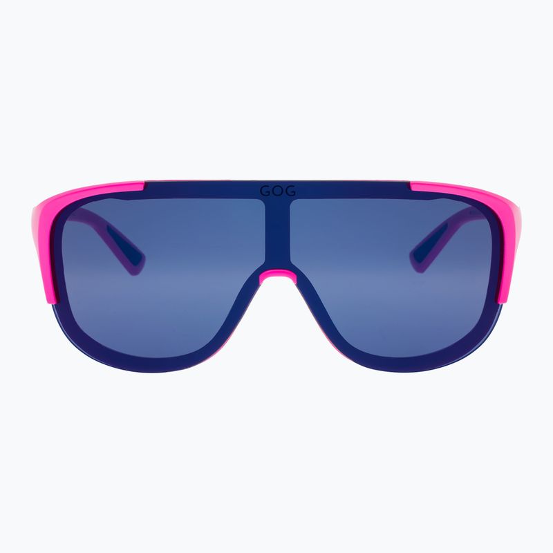 Ochelari de soare GOG Medusa matt neon pink/black/reflex blue 2