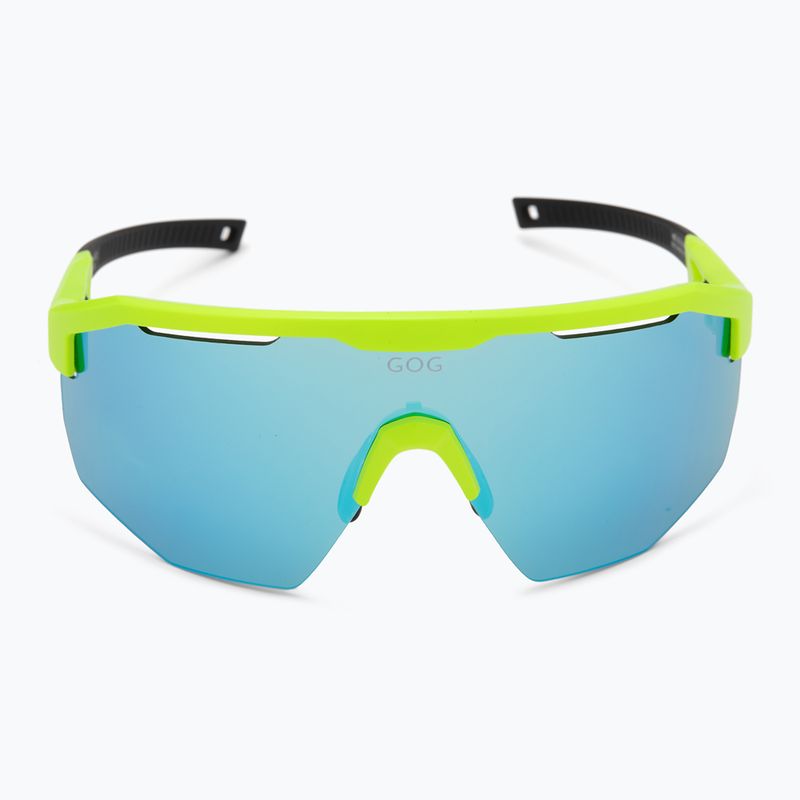 Ochelari de soare GOG Argo matt neon green/black/reflex white/blue 4