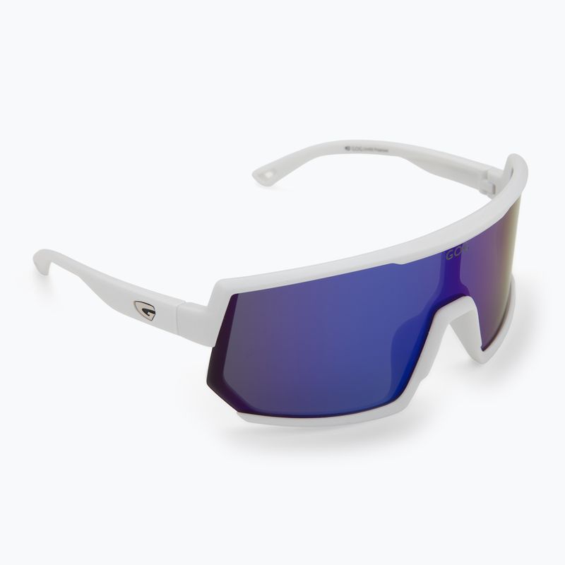 Ochelari de soare GOG Zeus matt white/reflex blue