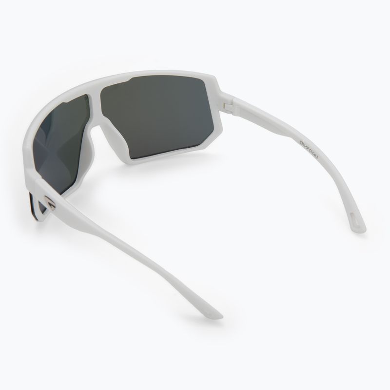 Ochelari de soare GOG Zeus matt white/reflex blue 2