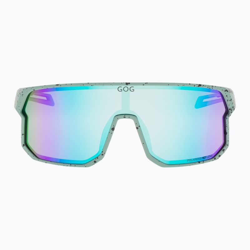 Ochelari de soare GOG Vidar matt green/black reflex white/blue 2