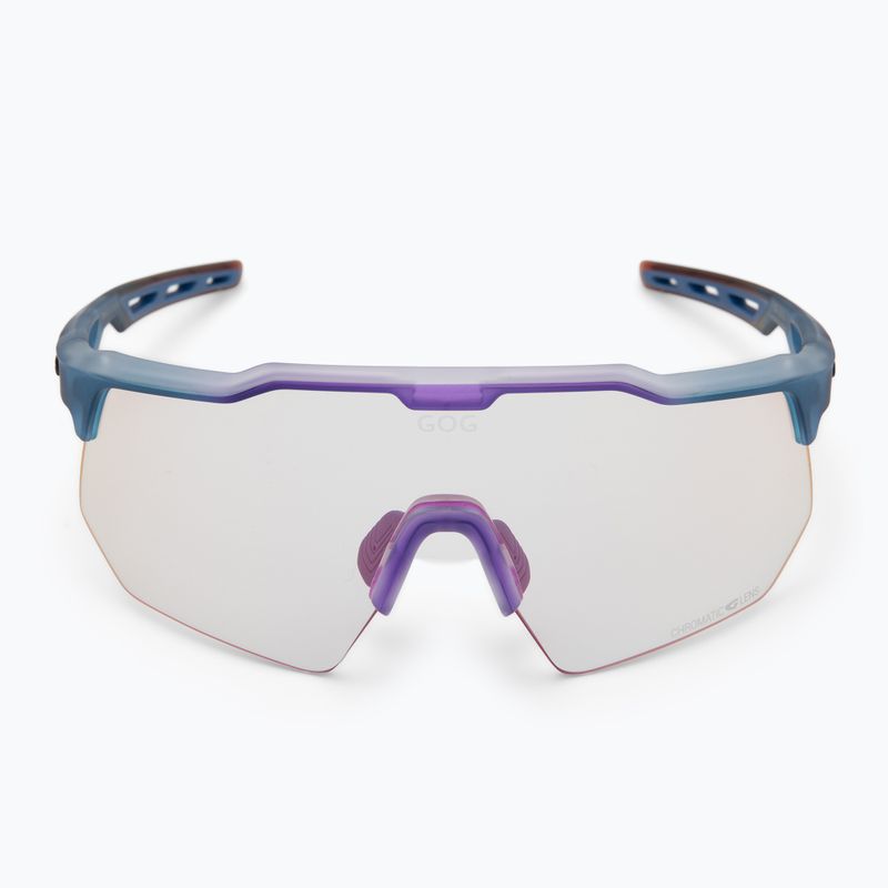 Ochelari de soare GOG Loki matt cristal blue/red/reflex red 3