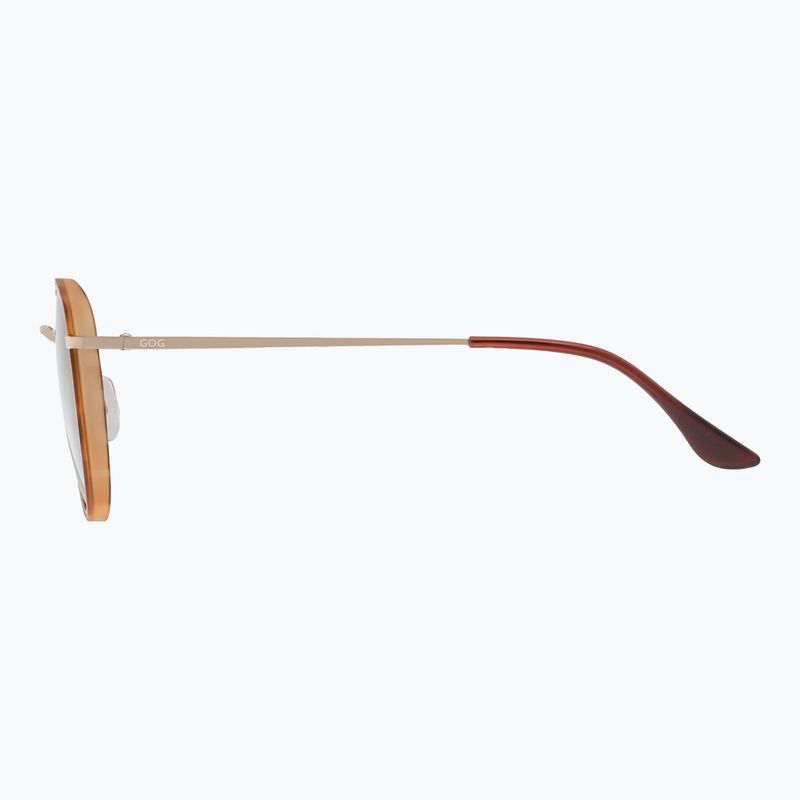 Ochelari de soare GOG Elektra matt brown demi/gold 3