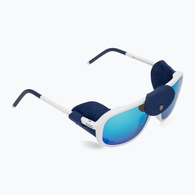 Ochelari de soare GOG Everest matt white/navy blue