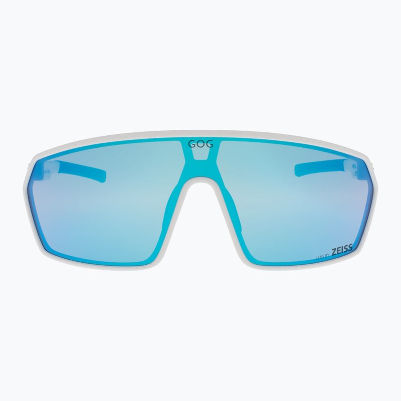 Ochelari de soare GOG Freya matt white/black/reflex sky blue 2