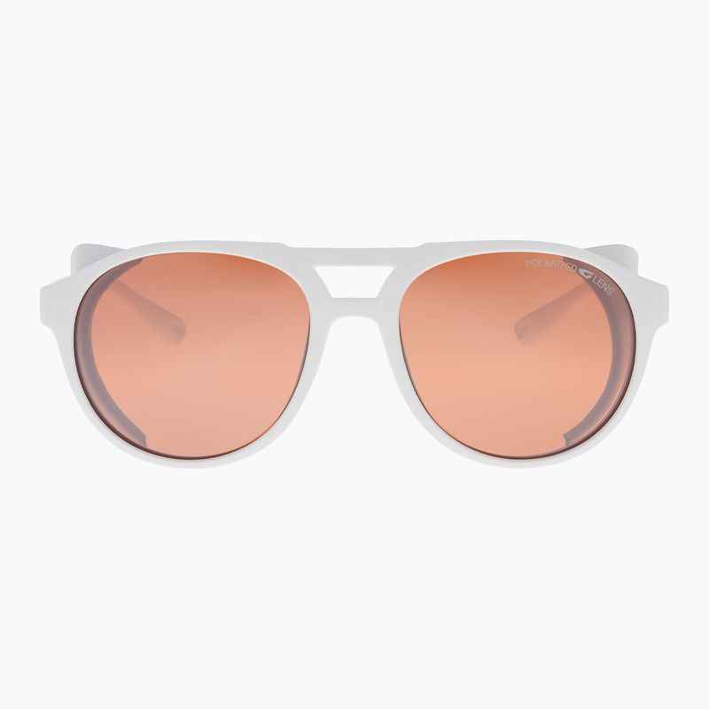 Ochelari de soare GOG Nanga matt white/reflex silver 3