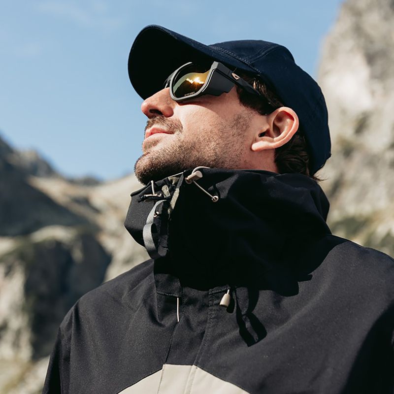 Ochelari de soare GOG Pamir matt metallic black/black/reflex gold 7