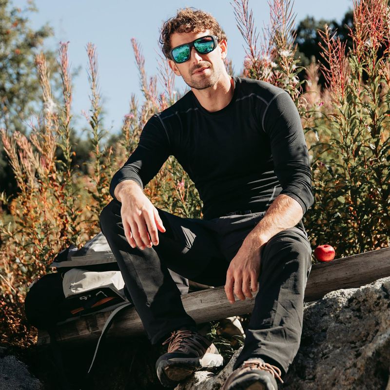 Ochelari de soare GOG Pamir matt metallic black/black/reflex white blue 7