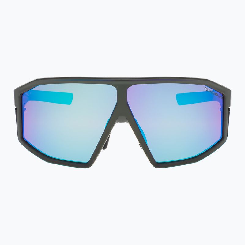 Ochelari de soare GOG Lhotse S3 verde metalic mat/negru/alb reflex albastru 3