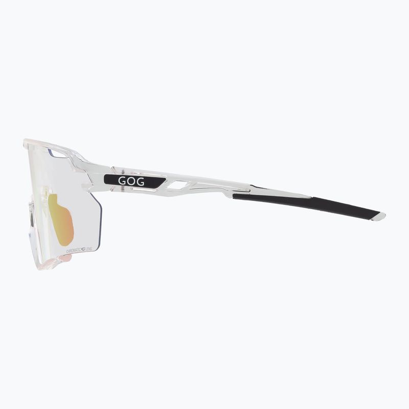 Ochelari de soare GOG Prometheus photochromic pink/black reflex pink 4