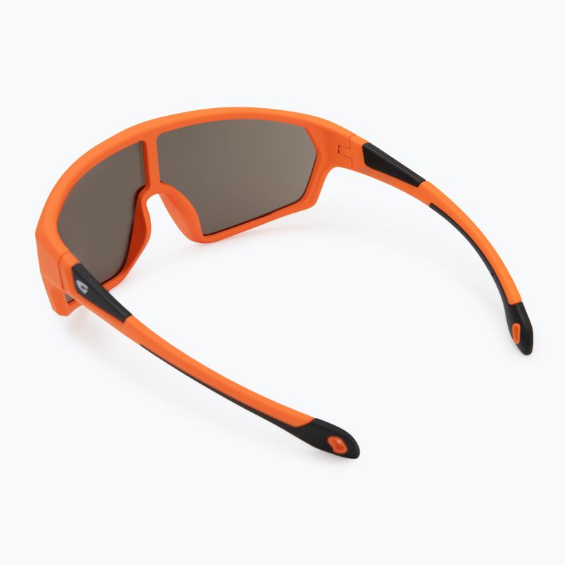 Ochelari de soare pentru copii GOG Flint matt neon orange/black reflex silver 2