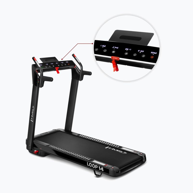 Bandă de alergare electrică HMS LOOP14 black 13