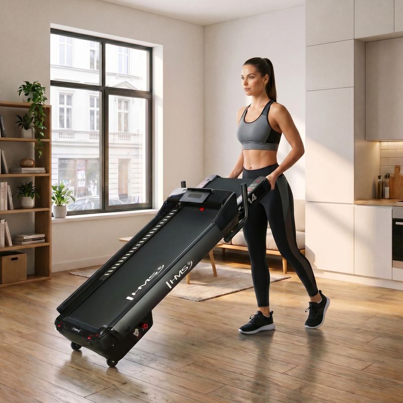Bandă de alergare electrică HMS LOOP14 black 19