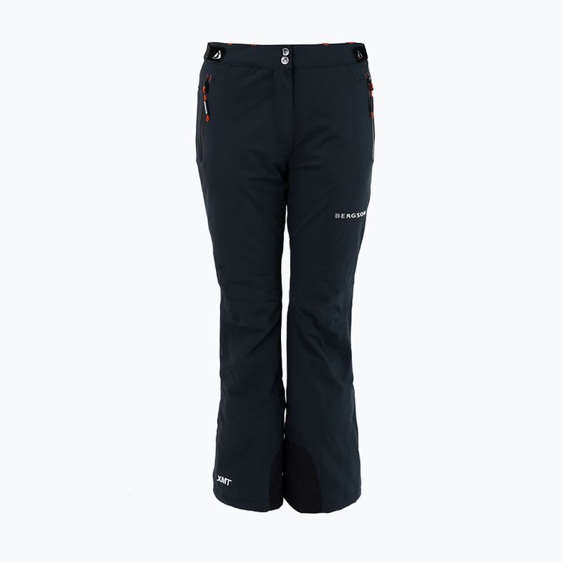 Pantaloni de schi pentru femei BERGSON Trophy Stx jet black