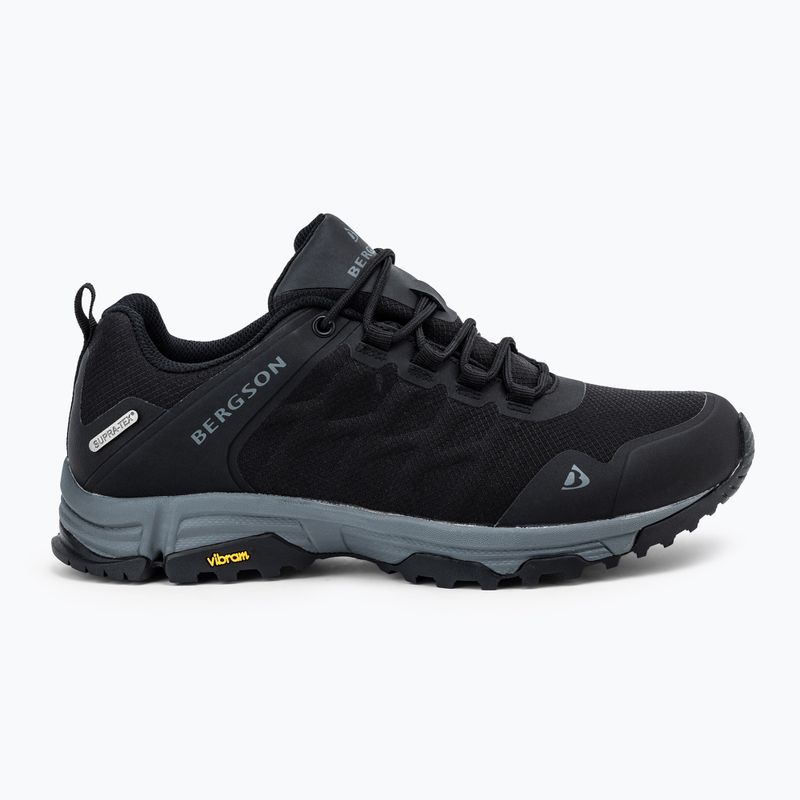 Încălțăminte de trekking pentru bărbați BERGSON Hadjer Low STX black 2