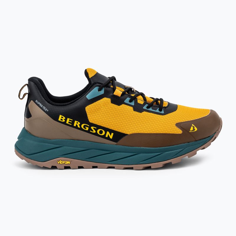 Încălțăminte de trekking pentru bărbați BERGSON Jabal Low STX yellow / brown 2