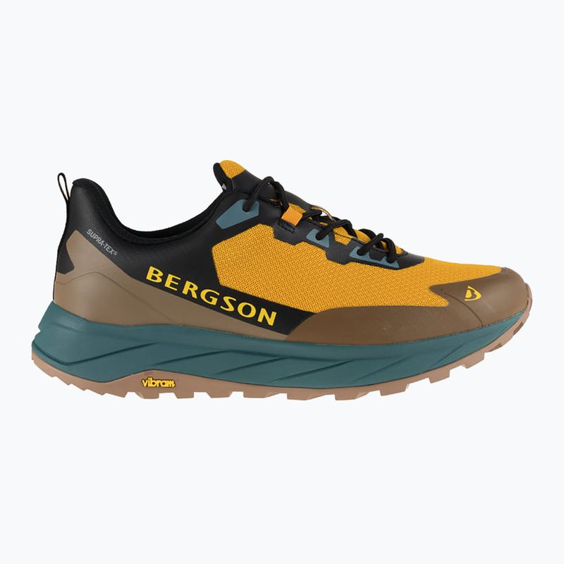 Încălțăminte de trekking pentru bărbați BERGSON Jabal Low STX yellow / brown 9