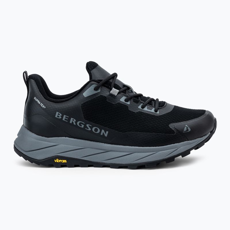 Încălțăminte de trekking pentru bărbați BERGSON Jabal Low STX black 2