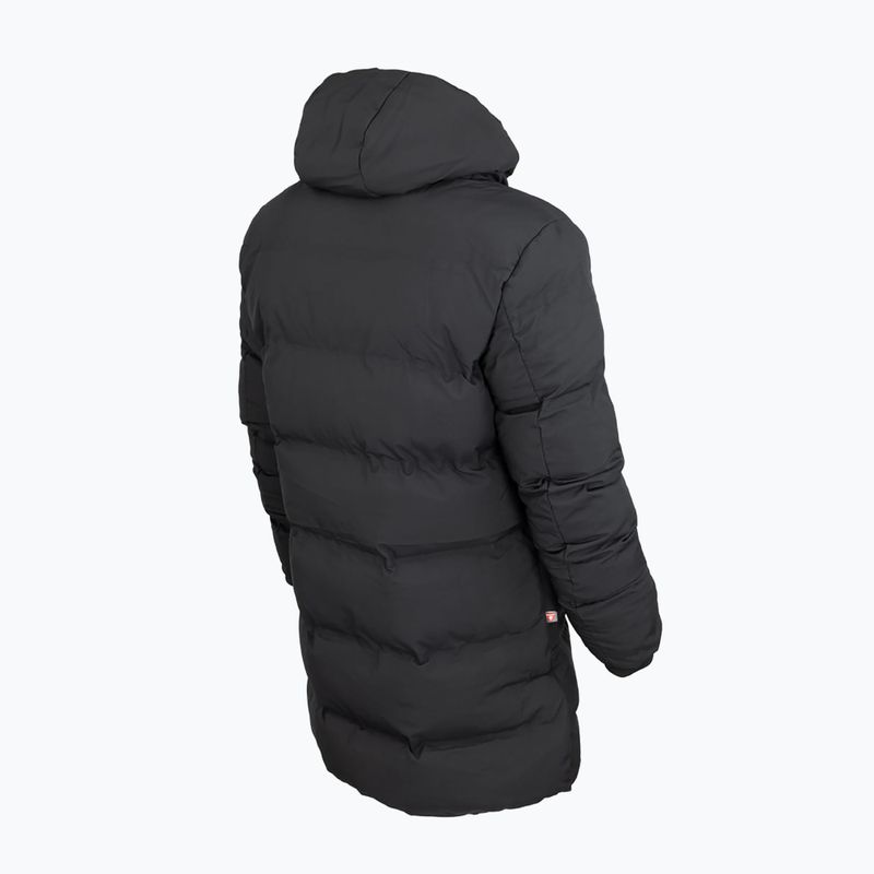 Haină izolată pentru bărbați BERGSON Snow Leopard Primaloft negru 2