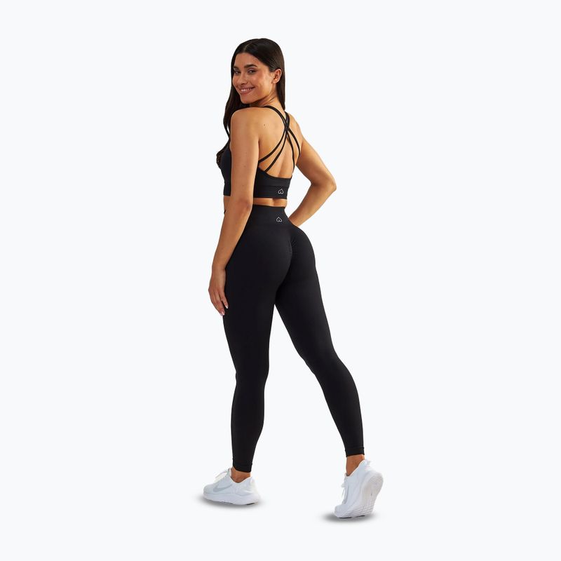 Colanți de antrenament pentru femei BeShaped Gym Queen black 3