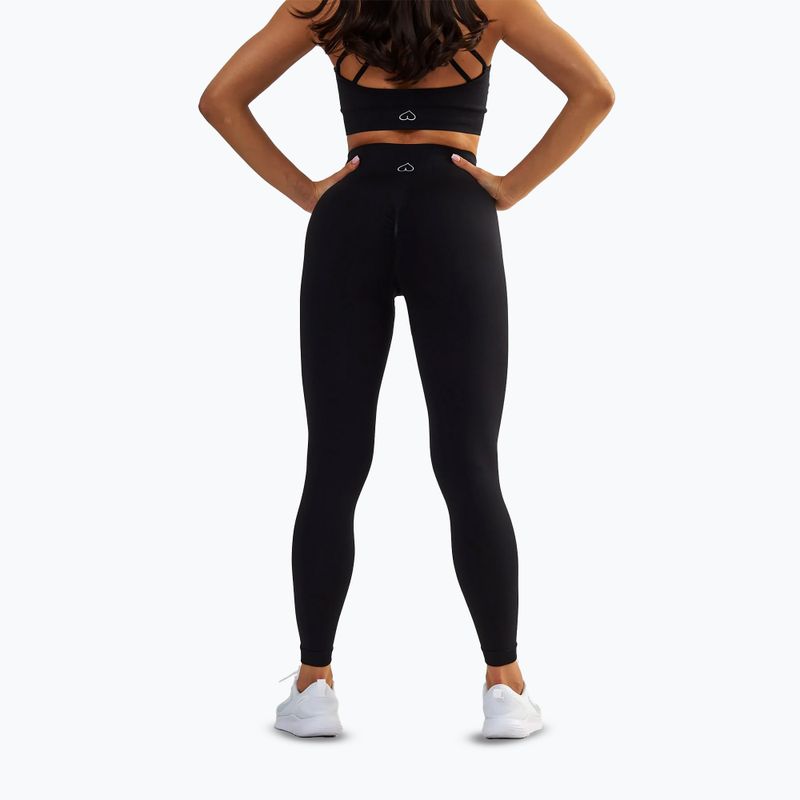 Colanți de antrenament pentru femei BeShaped Gym Queen black 4