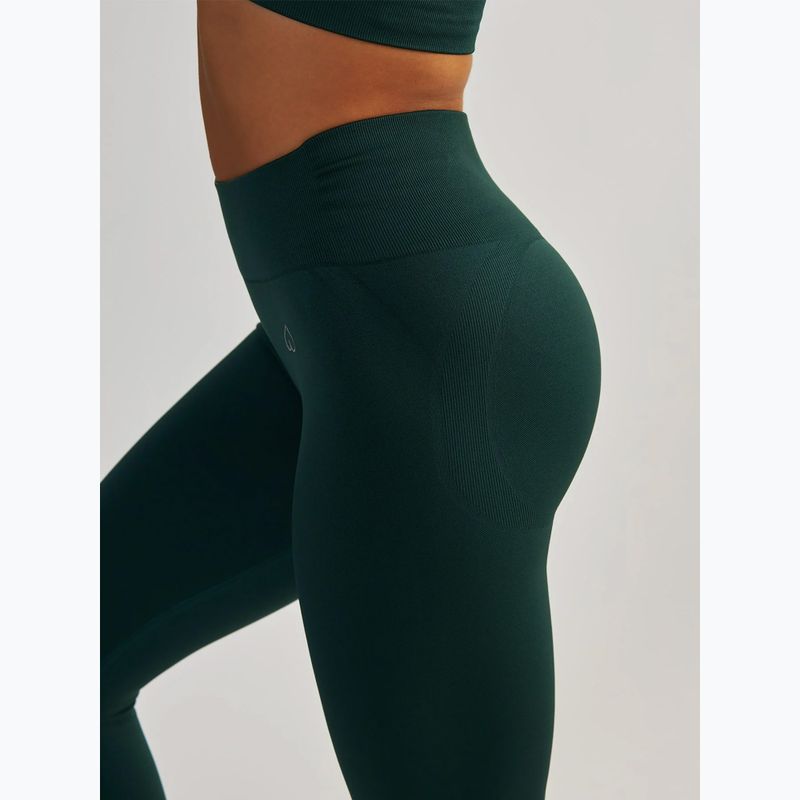 Colanți de antrenament pentru femei BeShaped Shape Up dark green 6