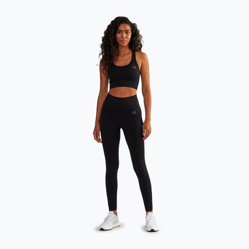 Top de antrenament pentru femei BeShaped Femme Force black 2