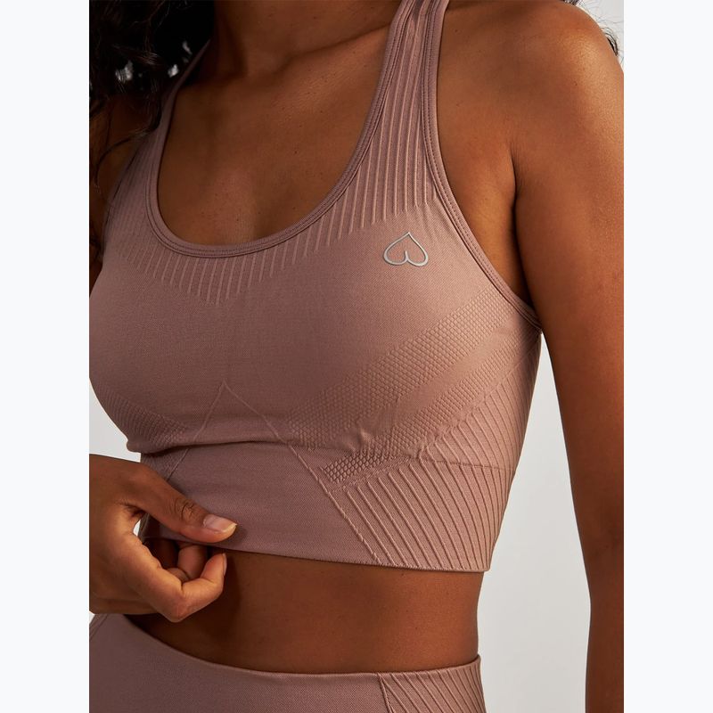 Top de antrenament pentru femei BeShaped Femme Force rose-gold 5