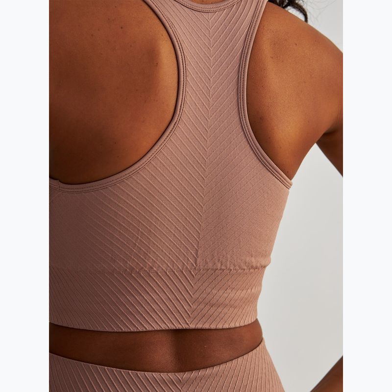 Top de antrenament pentru femei BeShaped Femme Force rose-gold 6