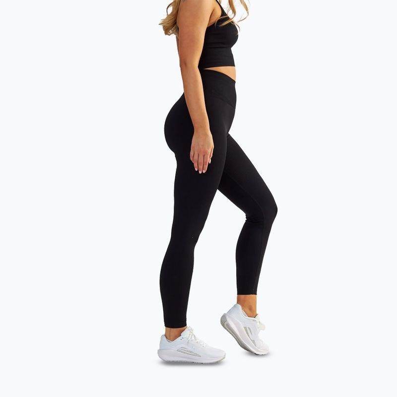 Colanți de antrenament pentru femei BeShaped Body Boost black 4