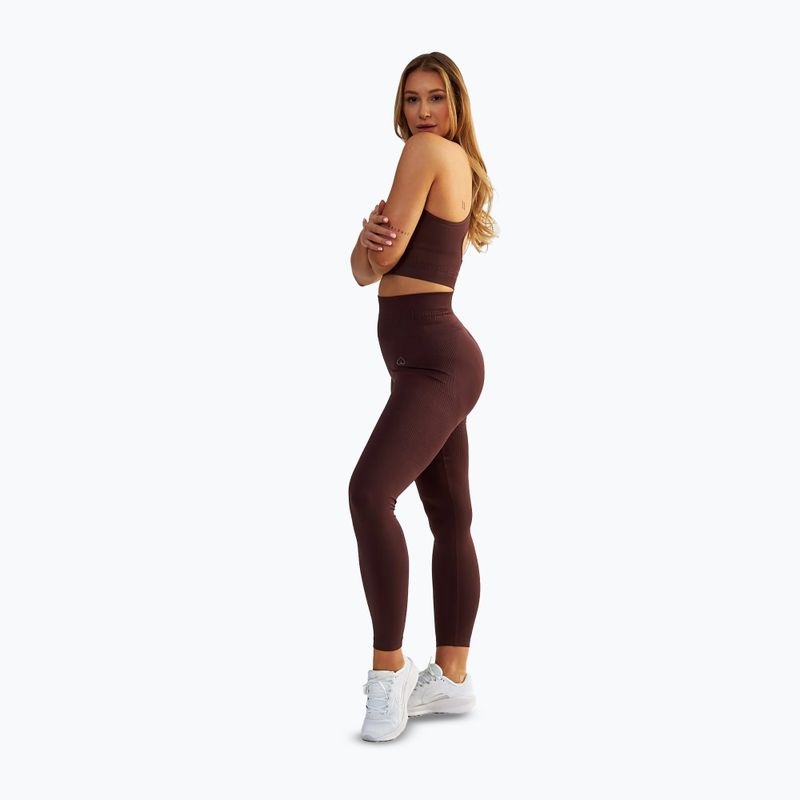 Colanți de antrenament pentru femei BeShaped Body Boost brown 4
