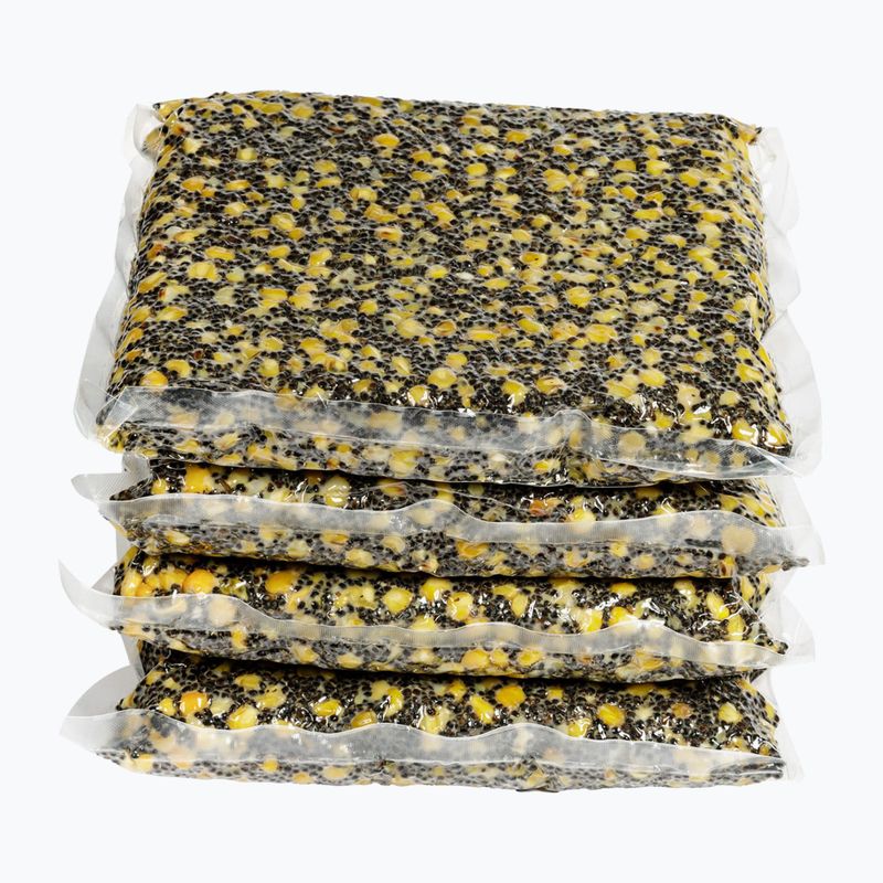 Cereale mixte  Carp Target Kukurydza-Konopia 50% + Wiadro 10 l