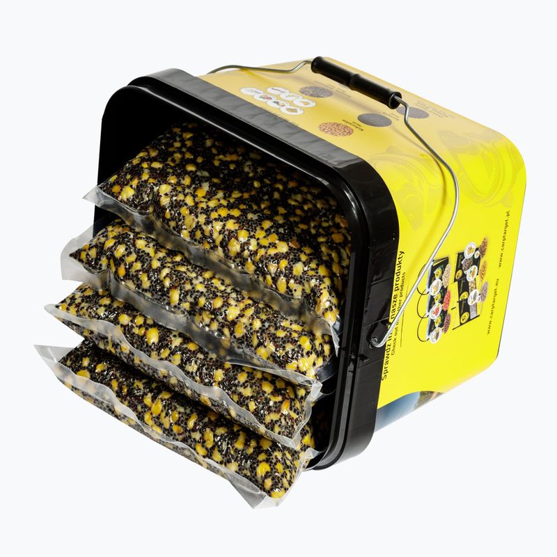 Cereale mixte Carp Target Kukurydza-Konopia-Rzepik 33% + Wiadro 10 l 3