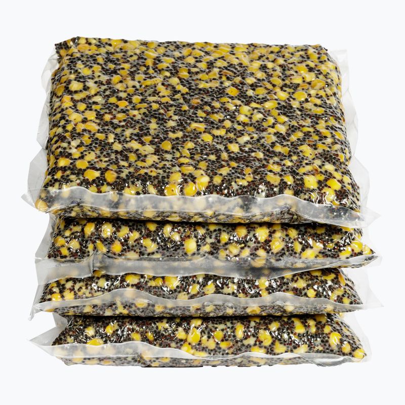 Cereale mixte Carp Target Kukurydza-Konopia-Rzepik 33% + Wiadro 10 l 4