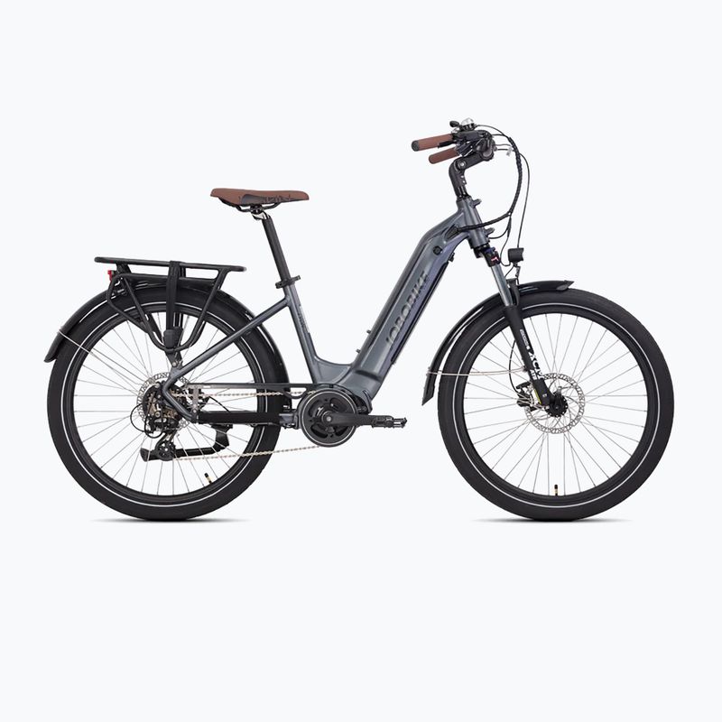 Bicicletă electrică pentru bărbați JOBOBIKE Lyon 36V 14Ah 504Wh gri